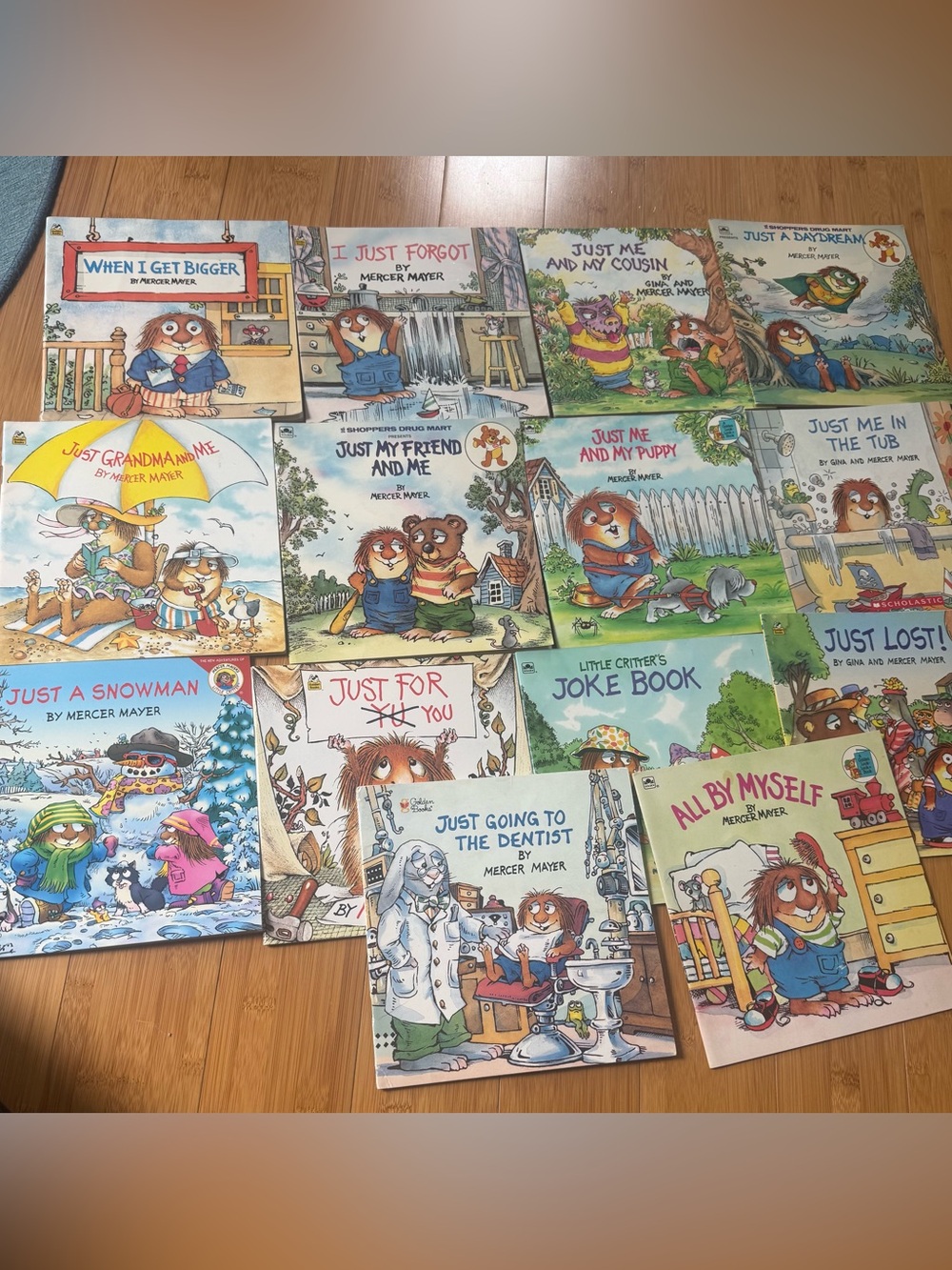 Assorted vintage Little Critter Books